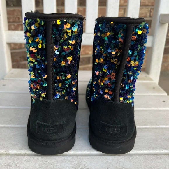 Ugg classic sequin boots. Mini stellar multi color.